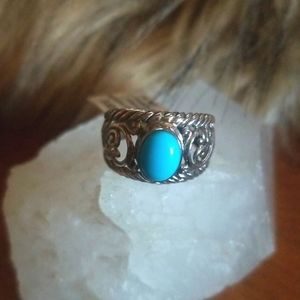 D' Joy brand turquoise Ring size 8